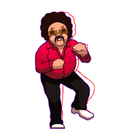 man dancing!